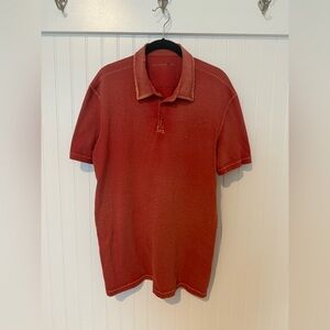John Varvatos Burnt Orange Polo Shirt
Men’s Large